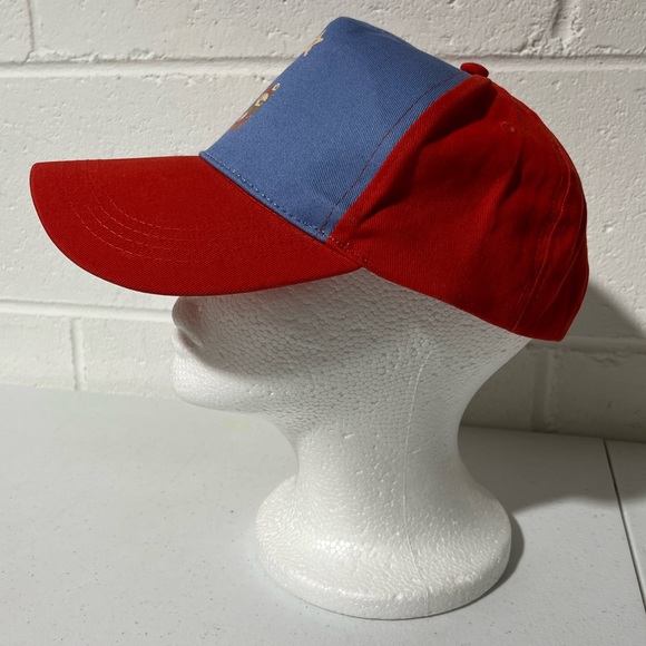 Super Mario Bros Nintendo By Culture Fly Hat Adult Unisex Snapback Red Blue H2 - Picture 3 of 10